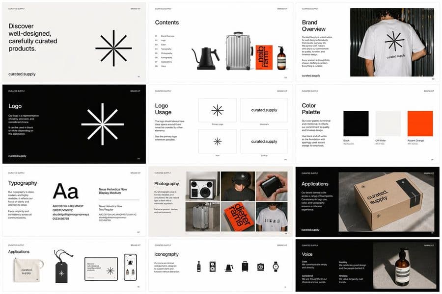 Prompt de Design para Brand Kit