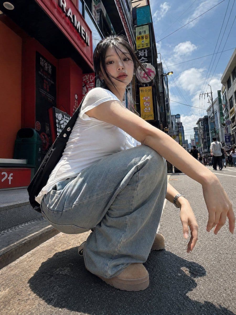 韓國女孩街頭攝影