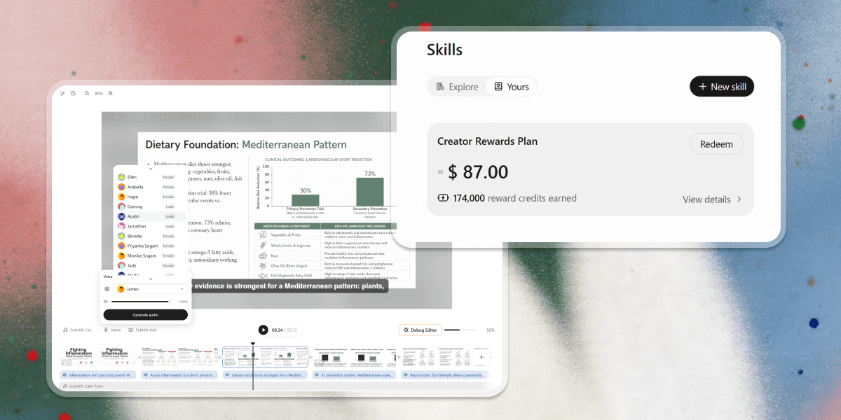 Actualización de YouMind: Plan de Recompensas para Creadores y mejoras en el editor de Slides