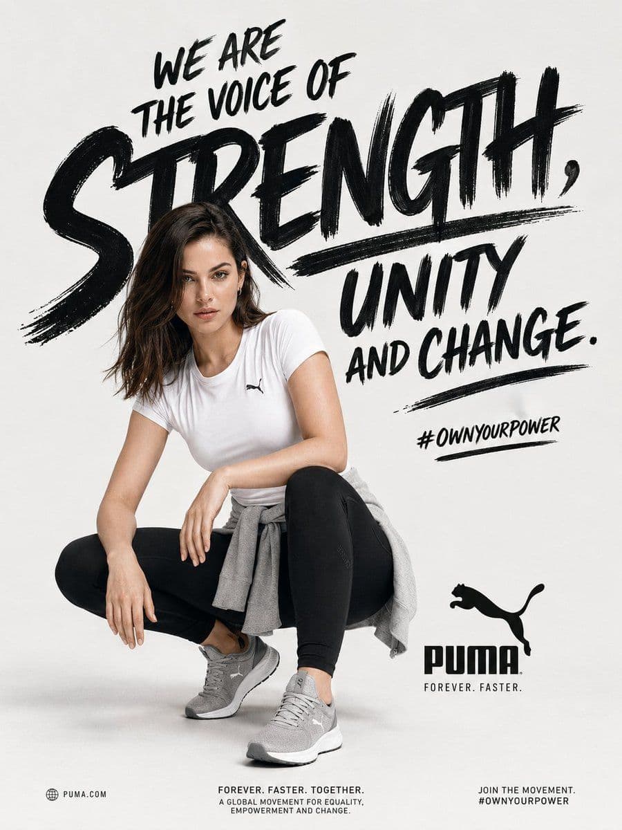 Empowerment Sports Campaign Poster
