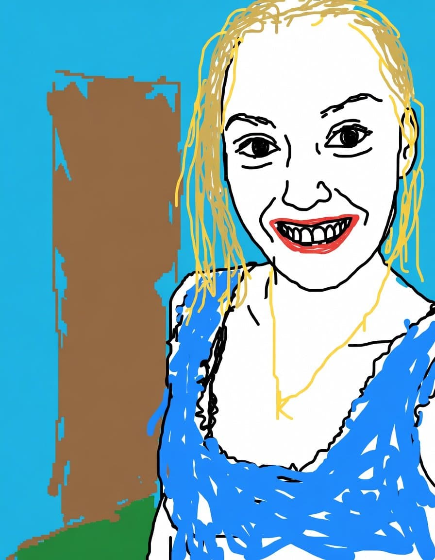 あえて低品質に描く MS Paint 風リメイク