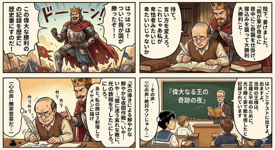 Historisches Make-up Napoleon Manga