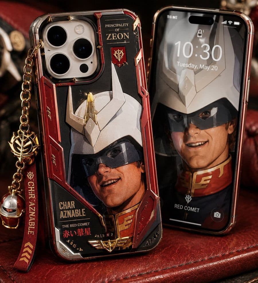 Mockup de Capinha de Smartphone Mecha de Luxo