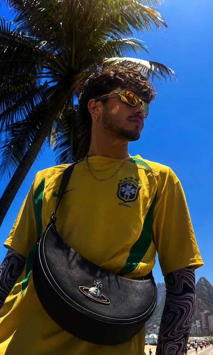 Fotografía de moda en la playa de Copacabana
