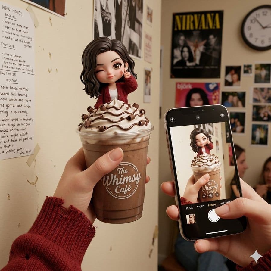 แก้วมอคค่าแฟรปเป้สไตล์จิบิสุดน่ารัก