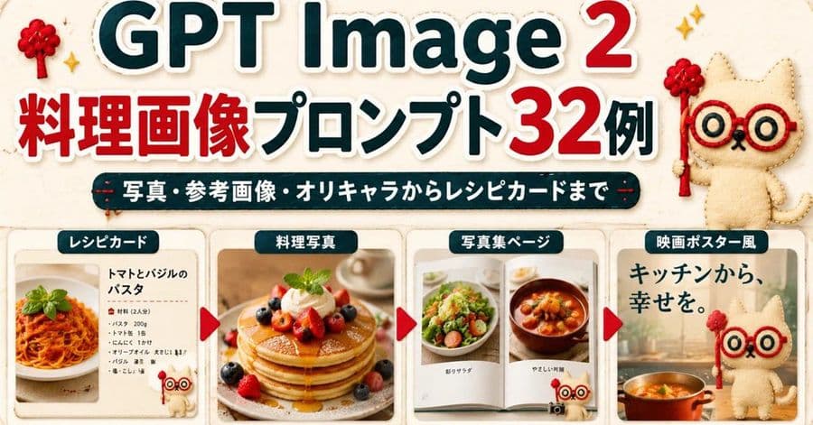 Banner gợi ý nấu ăn cho GPT Image 2