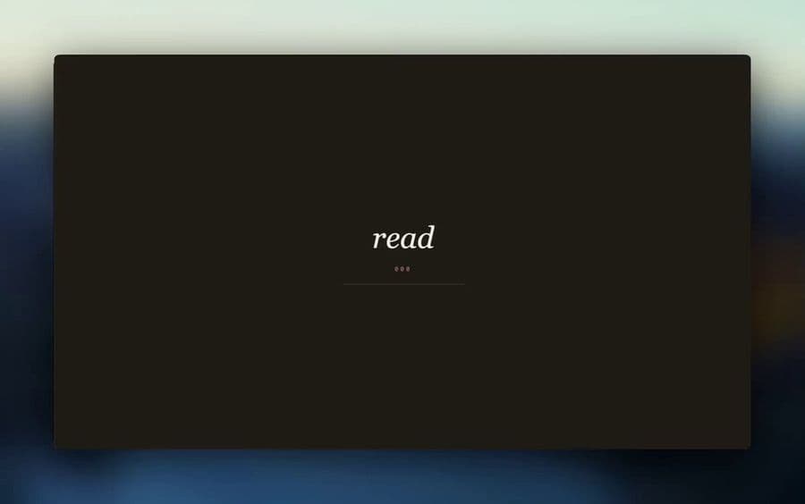 Landing page de modelo de IA futurista