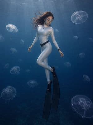 Traumhafte Unterwasser-Freediving-Fotografieserie - 3