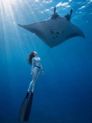 Traumhafte Unterwasser-Freediving-Fotografieserie - 1
