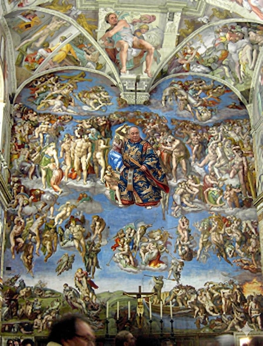สไตล์ภาพ The Last Judgment ใน Sistine Chapel