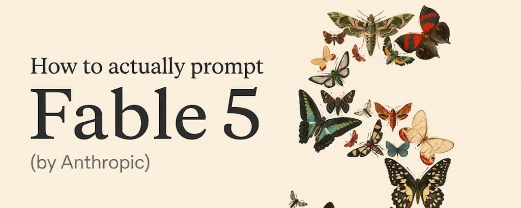 Fable 5 (Mythos) Prompting Masterclass by Anthropic