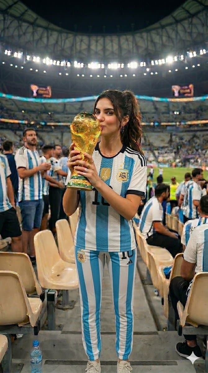 Retrato da Vitória na Copa do Mundo