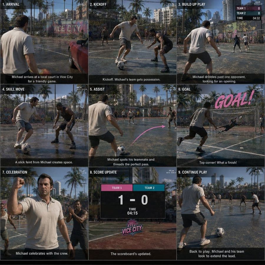 GTA 故事板提示词