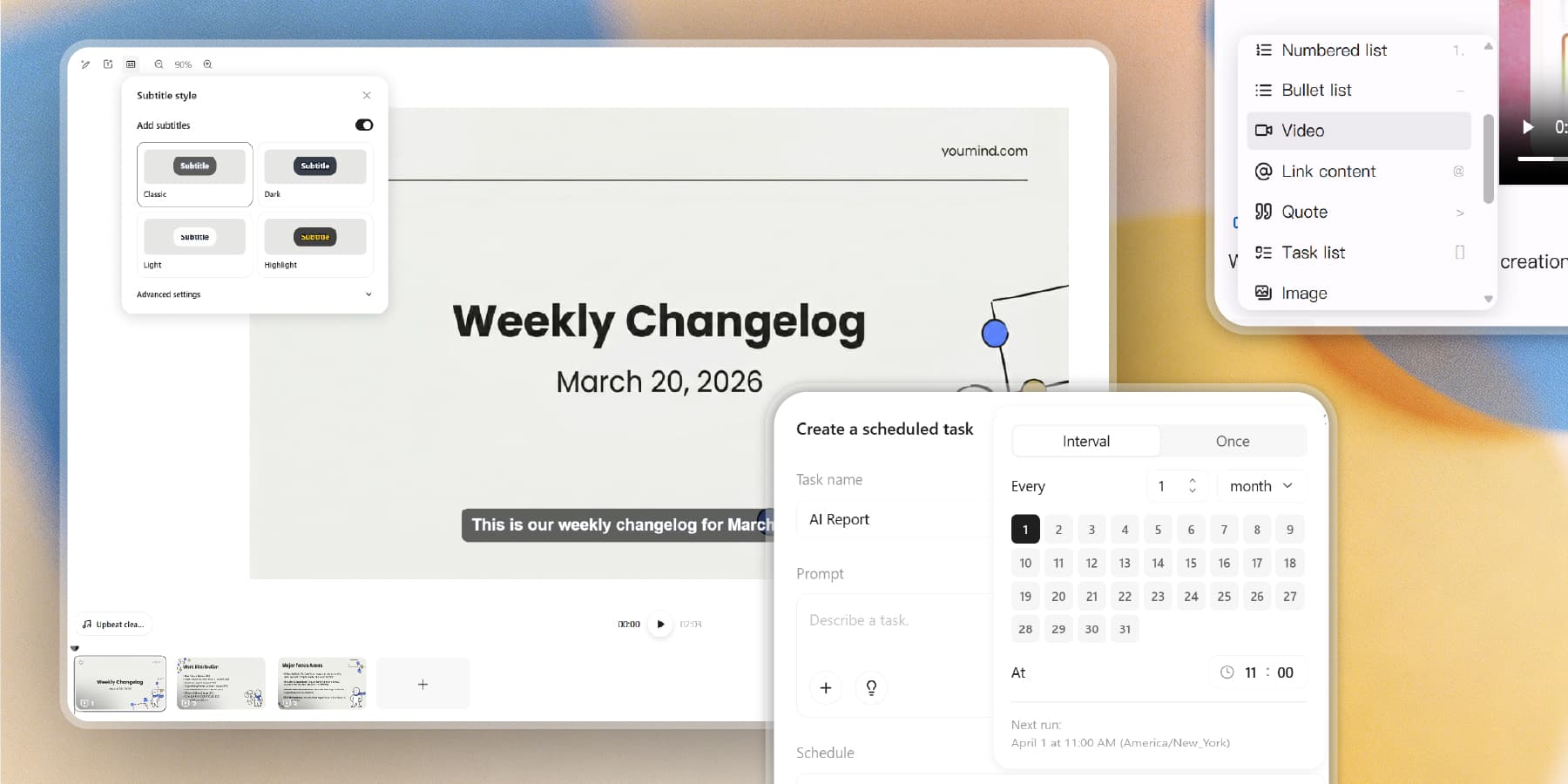 Schedule Task